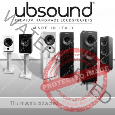 UBSOUND Premium Italian Handmade Coaxial Loudspeakers with unique Natural Sounding